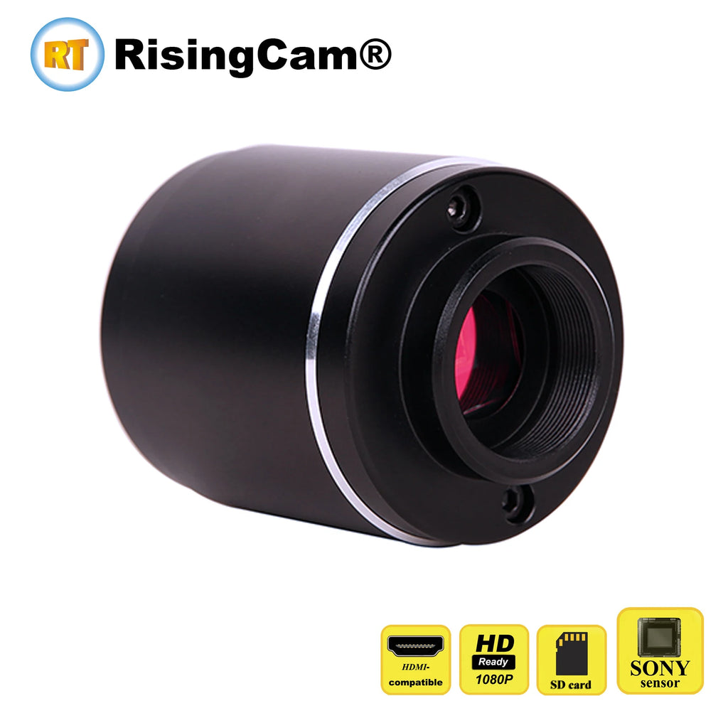 60fps 1080P imx30 sensor HDMI-compatible digital microscope camera with C mount for industrial biological microscope camera