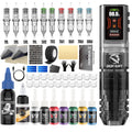 DQFART Cross-Border Bestseller Wireless Tattoo Kit Beginner-Friendly All-in-One Rechargeable Machine Outlining Shading Model