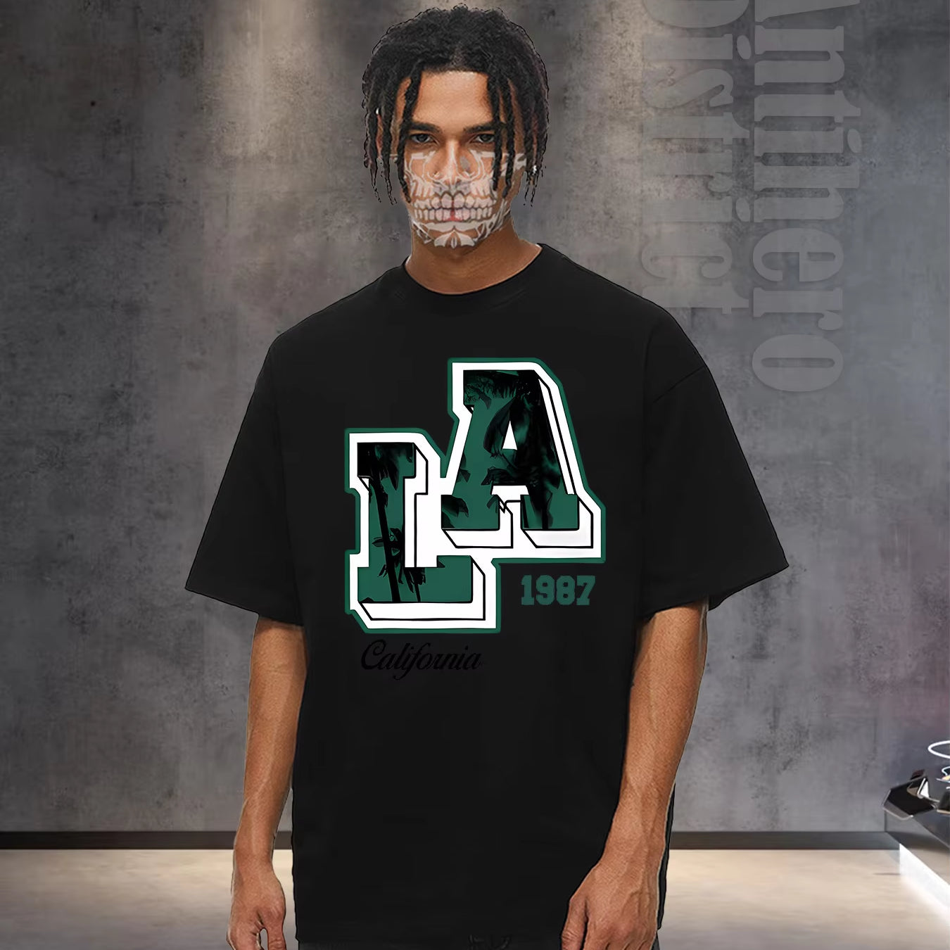Urban Chic Mens Tee Oversize 100 Cotton 5 Colors Streetwear 2025 USA Stock