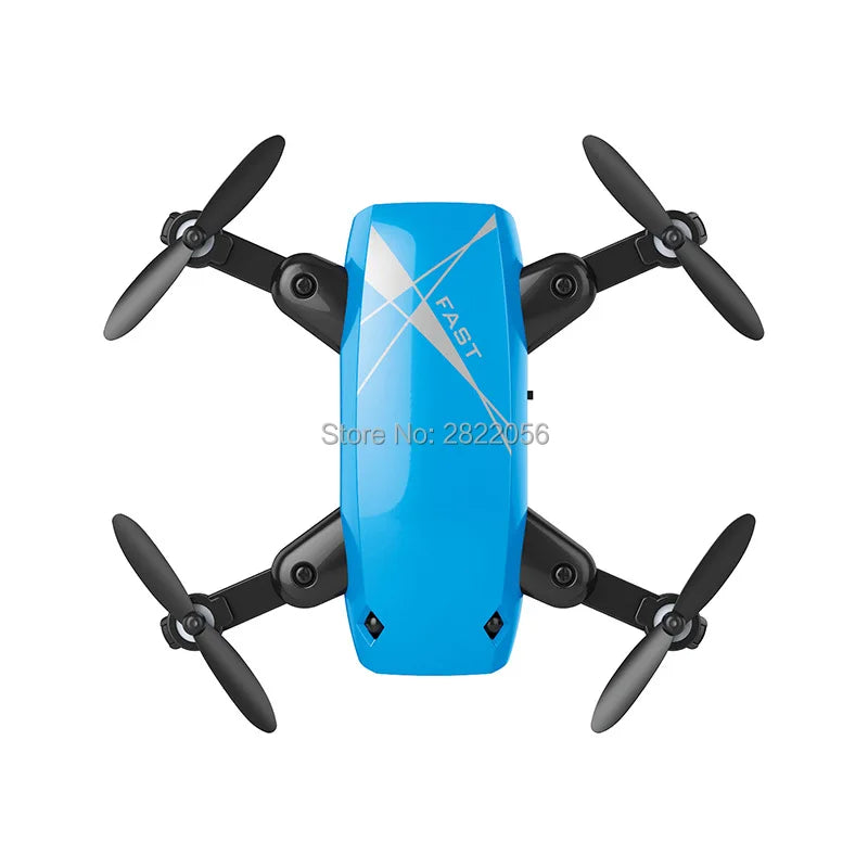 S9HW Mini Drone With Camera HD S9 No Camera Foldable RC Quadcopter Altitude Hold Helicopter WiFi FPV Micro Pocket Drone