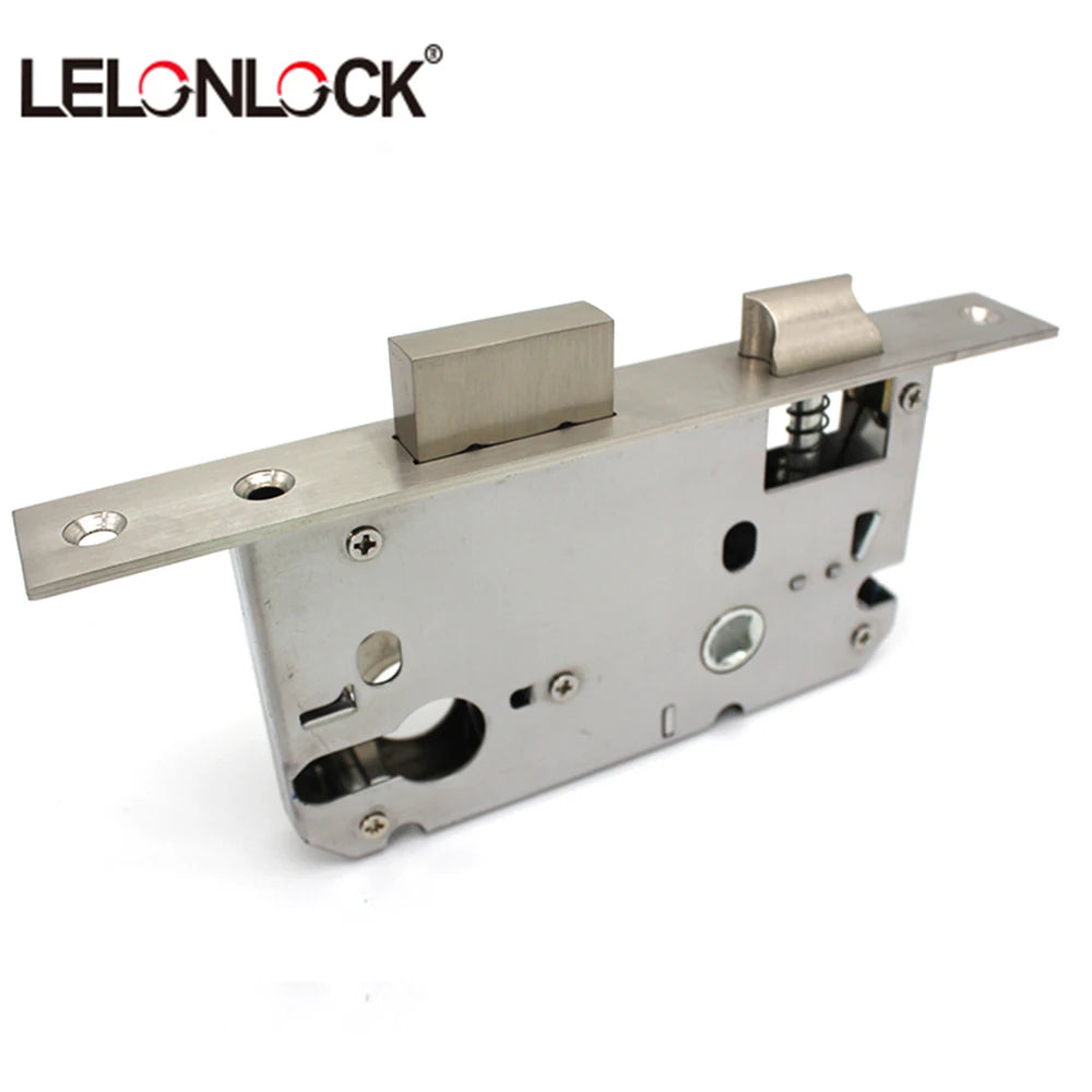 5058 Series Mechanical Anti-theft Silent Door Lock Body 304 Stainless Indoor Lock Body for Wooden Door Mortise Lock