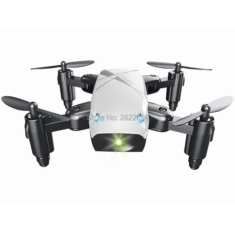 S9HW Mini Drone With Camera HD S9 No Camera Foldable RC Quadcopter Altitude Hold Helicopter WiFi FPV Micro Pocket Drone