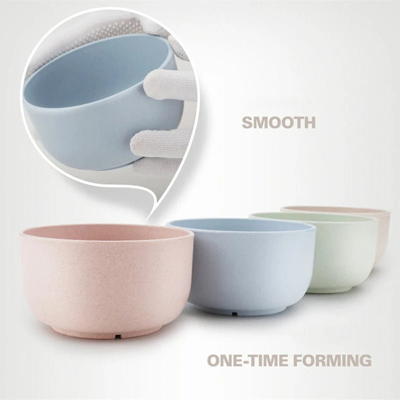 4.5Inch Tableware Soup Rice Salad Cereal Noodles Eco-friendly Bowl Dish Bowl Soup Rice Bowl for Kitchen Children Food Container