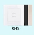 Coswall Luxury Crystal Tempered Glass Panel 1 Gang 1 Way Light Switch On / Off Wall Switch With LED Indicator 16A AC 250V