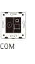 Livolo Luxury White Pearl Crystal Glass, EU standard, Single Glass Panel For 2 Gang  Wall Touch Switch,VL-C7-C2-11 (7 Colors)