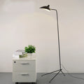 Modern 1/3 Heads LED Floor Lamp for Living Room Bedroom Study Office Lustre Black Standing Light with Flexible Adjustable Head