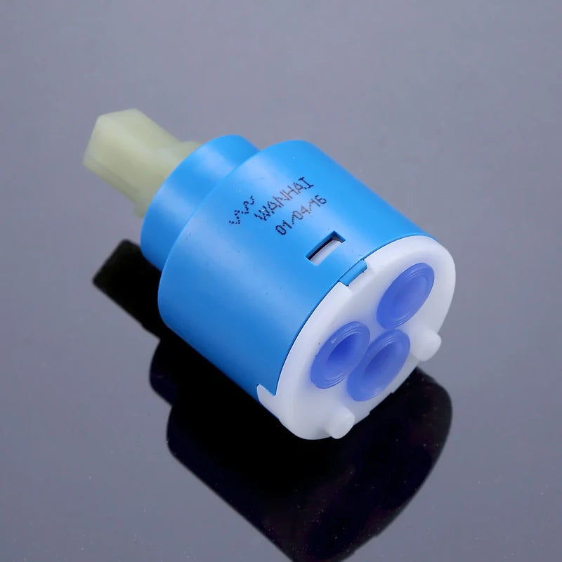 Promotion 35mm / 40mm Ceramic Cartridge Faucet Cartridge Mixer Low Torque Faucet Accessories Rotation Flat Base 7138