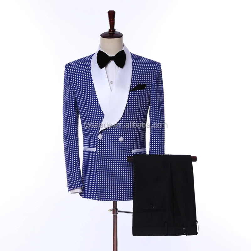 2024 New Arrival l Long Coat Designs Chinese Red Men Suit Gentle Men Tuxedo Prom Blazer Custom 3 Pieces (Jacket+vest+Pants)