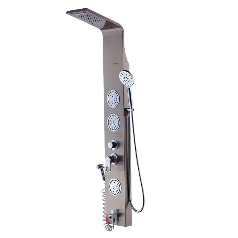 304 Stainless Steel Shower Decorative Wall Panels Bathroom Wall Mounted Shower Sets
