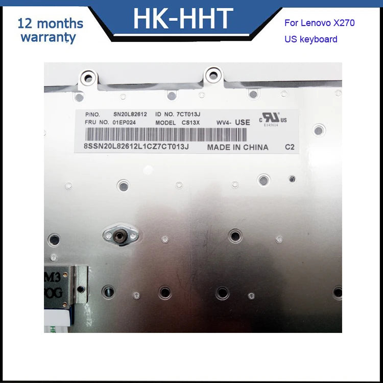 HK-HHT US Laptop Keyboard for IBM Thinkpad X240 X240S X250  Keyboard