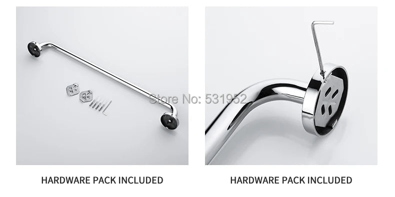 Bathroom Accessories Towel Rack Shelf Paper Holder Stainless Steel Toilet Brush Holder Hand Towel Ring Robe Hook Hanger Chrome