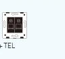 Livolo Luxury White Pearl Crystal Glass, EU standard, Single Glass Panel For 2 Gang  Wall Touch Switch,VL-C7-C2-11 (7 Colors)