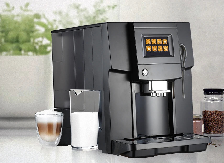 3.5' Touch Screen Italy Designed Full Automatic Coffee Machine