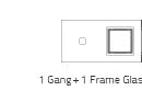 Livolo Luxury White Pearl Crystal Glass, EU standard, Single Glass Panel For 2 Gang  Wall Touch Switch,VL-C7-C2-11 (7 Colors)