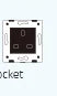Livolo Luxury White Pearl Crystal Glass, EU standard, Single Glass Panel For 2 Gang  Wall Touch Switch,VL-C7-C2-11 (7 Colors)