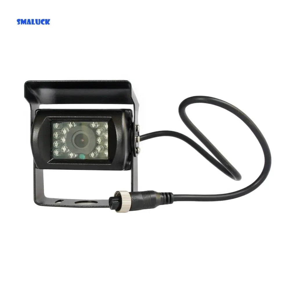SMALUCK CVBS 12V-24V CCD Van Bus Lorry Car Camera IP68 Waterproof Rear View Reversing Parking Camera IR Night Vision
