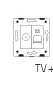 Livolo Luxury White Pearl Crystal Glass, EU standard, Single Glass Panel For 2 Gang  Wall Touch Switch,VL-C7-C2-11 (7 Colors)