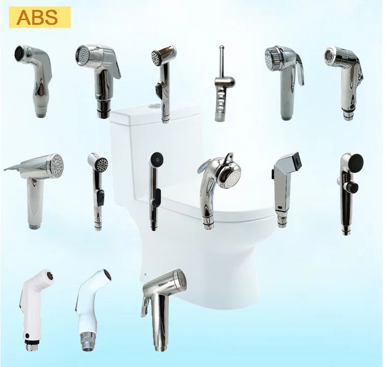 Handheld Bidet Sprayer for Toilet Stainless Steel Adjustable Pressure Bidet Faucet Diaper Sprayer Set with Hose Attachment