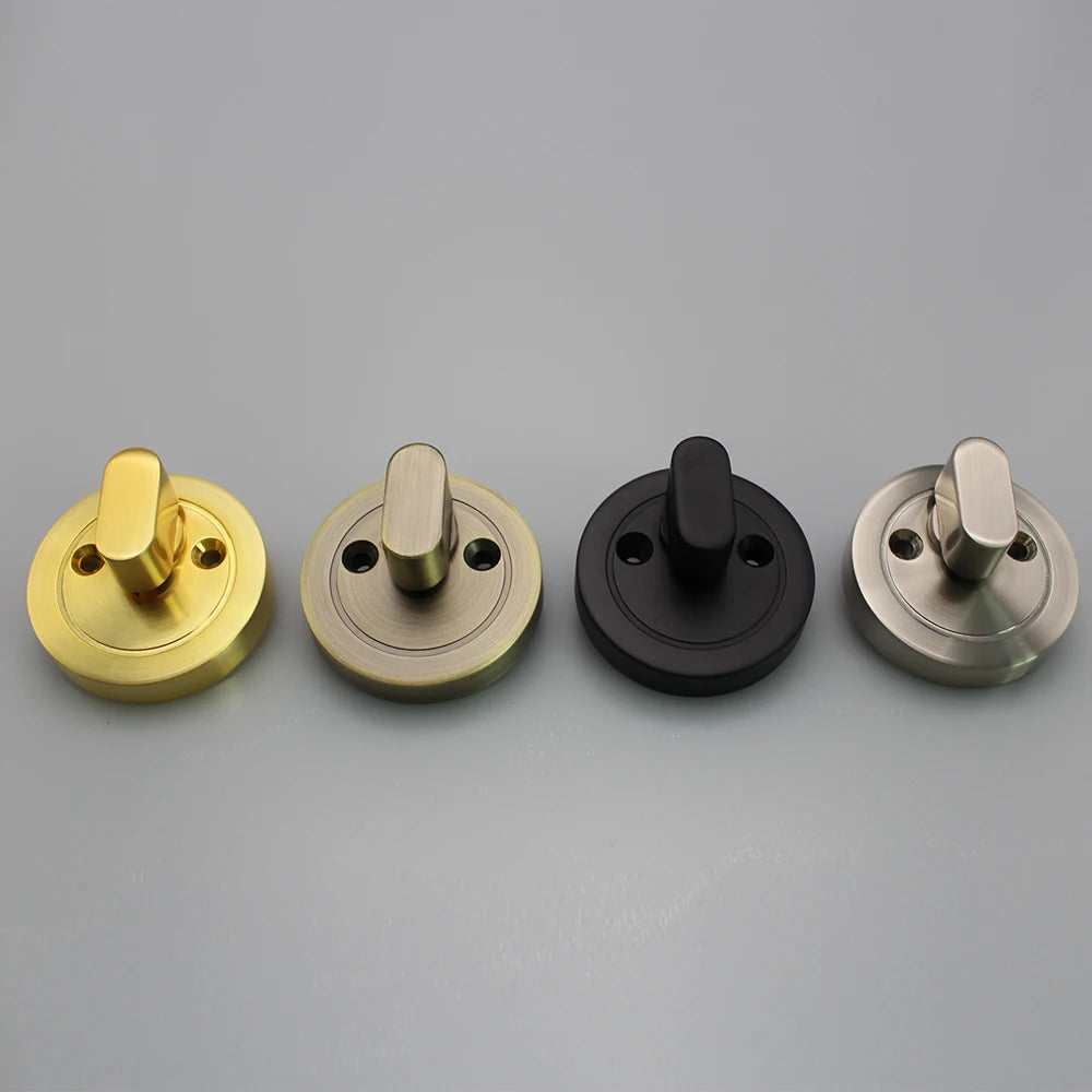 Brighten Gold Invisible Door Dumb Lock Access Door Lock Single Tongue Without Handle Lock