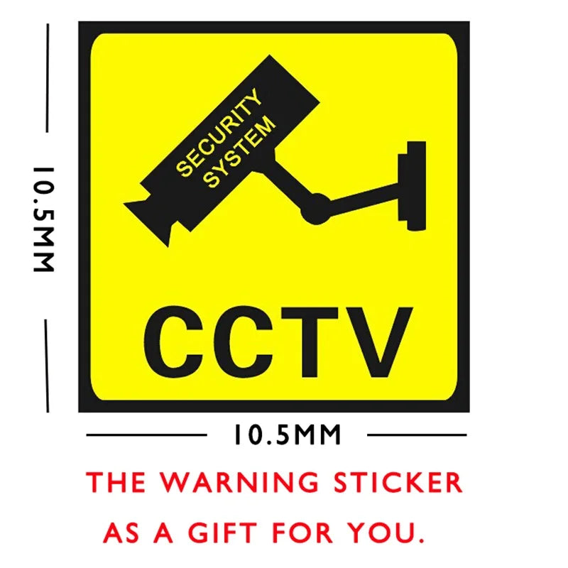 Dummy Security Camera Waterproof Silver Metal Fake Camera Two AA Battery LED IR Led Dome CCTV Camera Surveillance Camera