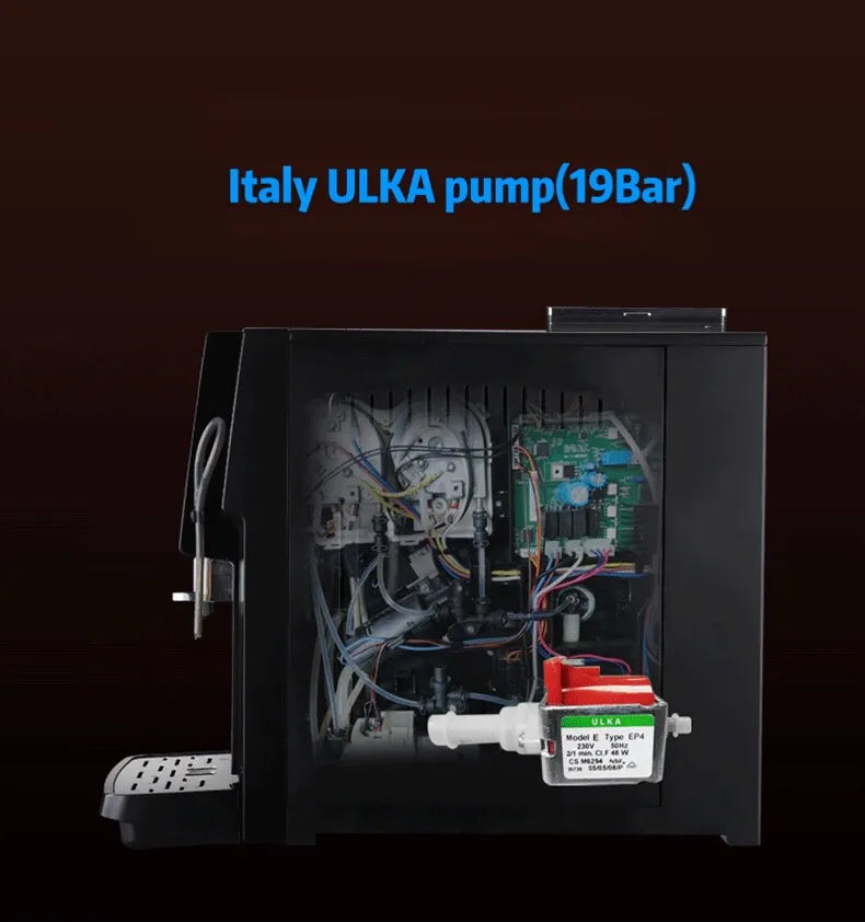 3.5' Touch Screen Italy Designed Full Automatic Coffee Machine