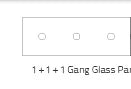 Livolo Luxury White Pearl Crystal Glass, EU standard, Single Glass Panel For 2 Gang  Wall Touch Switch,VL-C7-C2-11 (7 Colors)