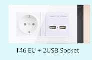 Coswall Luxury Crystal Tempered Glass Panel 1 Gang 1 Way Light Switch On / Off Wall Switch With LED Indicator 16A AC 250V