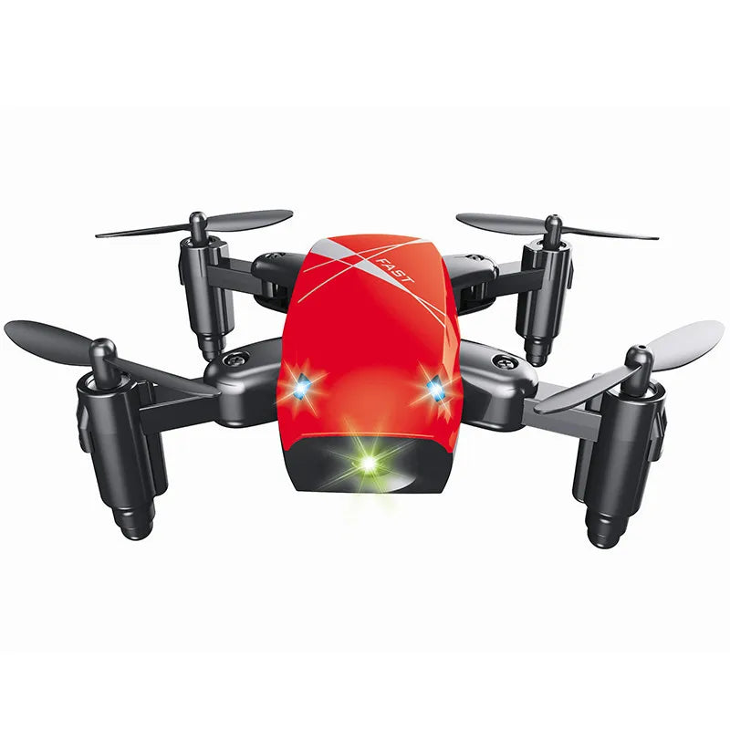 S9HW Mini Drone With Camera HD S9 No Camera Foldable RC Quadcopter Altitude Hold Helicopter WiFi FPV Micro Pocket Drone
