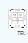 Livolo Luxury White Pearl Crystal Glass, EU standard, Single Glass Panel For 2 Gang  Wall Touch Switch,VL-C7-C2-11 (7 Colors)
