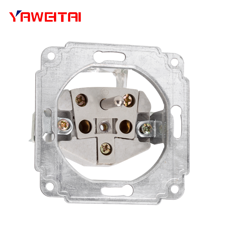 European Electrical 250V 10A/16A 1 Gang Socket French Style Waterproof Wall Socket