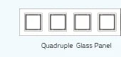 Livolo Luxury White Pearl Crystal Glass, EU standard, Single Glass Panel For 2 Gang  Wall Touch Switch,VL-C7-C2-11 (7 Colors)