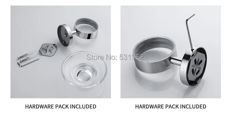 Bathroom Accessories Towel Rack Shelf Paper Holder Stainless Steel Toilet Brush Holder Hand Towel Ring Robe Hook Hanger Chrome