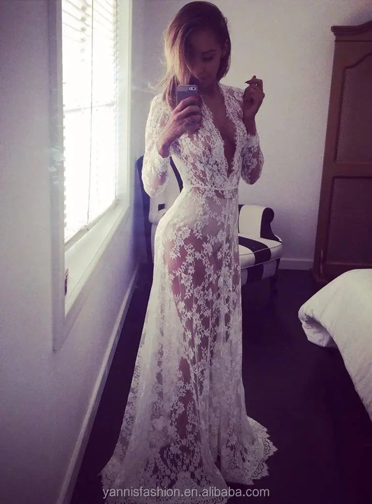 Maternity Photography Prop Maxi Gown Pregnant Women Cloth Pajamas Lace Nightgown Dress Fancy Baby Shower Dress Plus Size 3xl 4xl