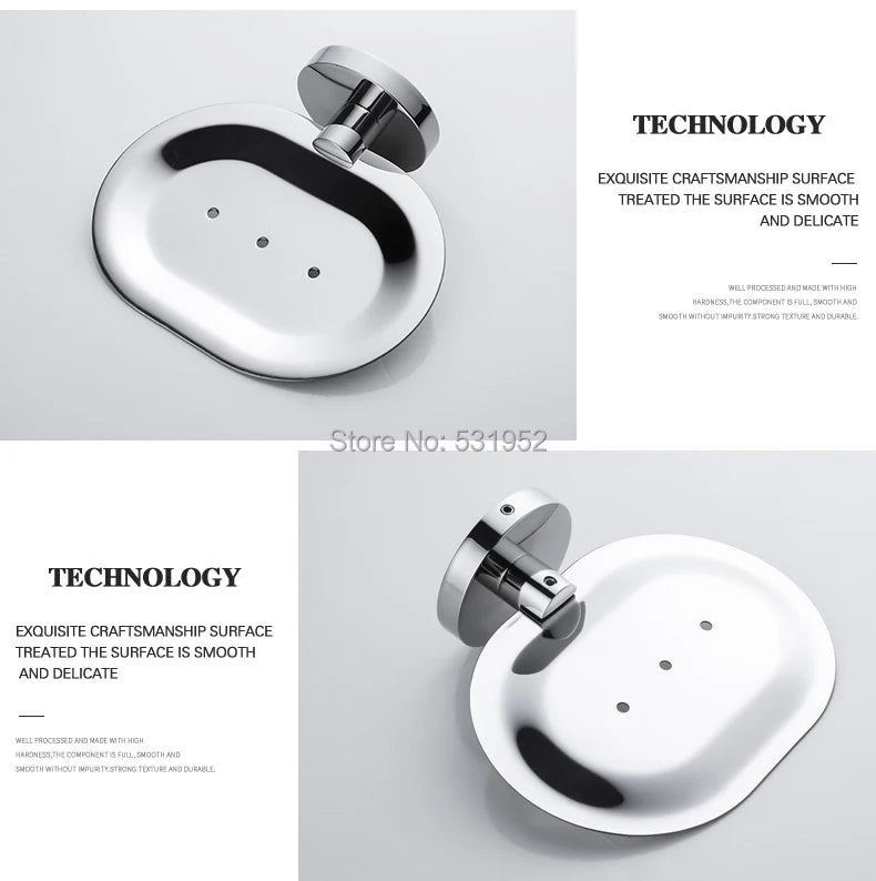Bathroom Accessories Towel Rack Shelf Paper Holder Stainless Steel Toilet Brush Holder Hand Towel Ring Robe Hook Hanger Chrome