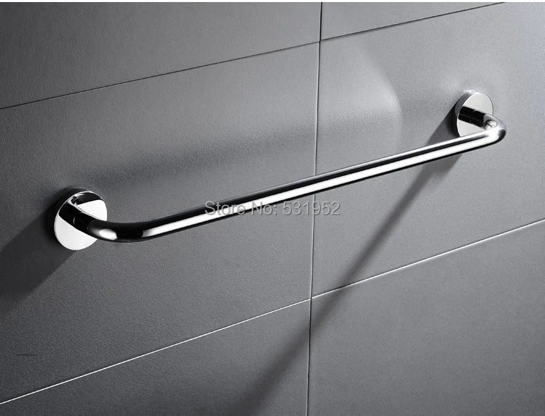 Bathroom Accessories Towel Rack Shelf Paper Holder Stainless Steel Toilet Brush Holder Hand Towel Ring Robe Hook Hanger Chrome