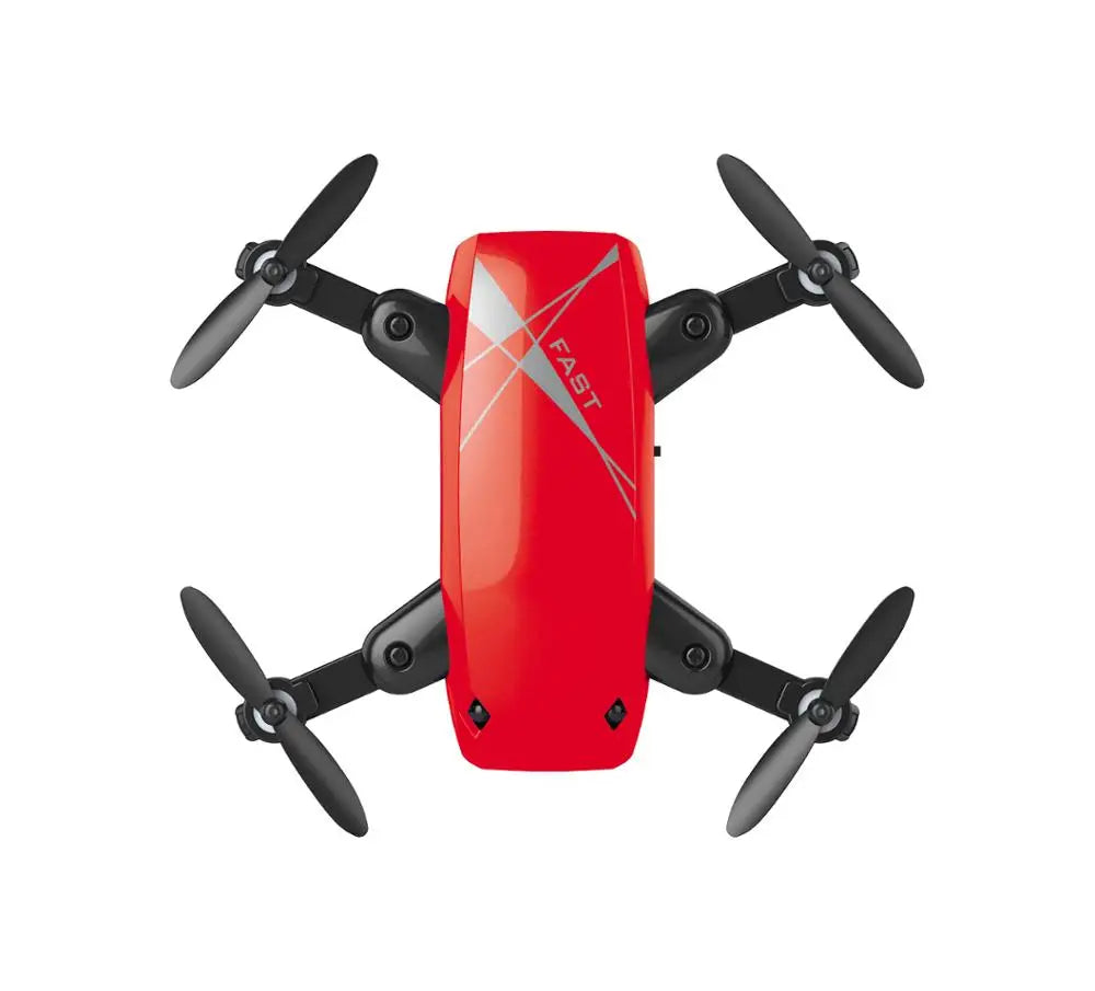 S9HW Mini Drone With Camera S9 No Camera RC Helicopter Foldable Drones Altitude Hold Quadcopter WiFi FPV Pocket Dron Toy For Fun