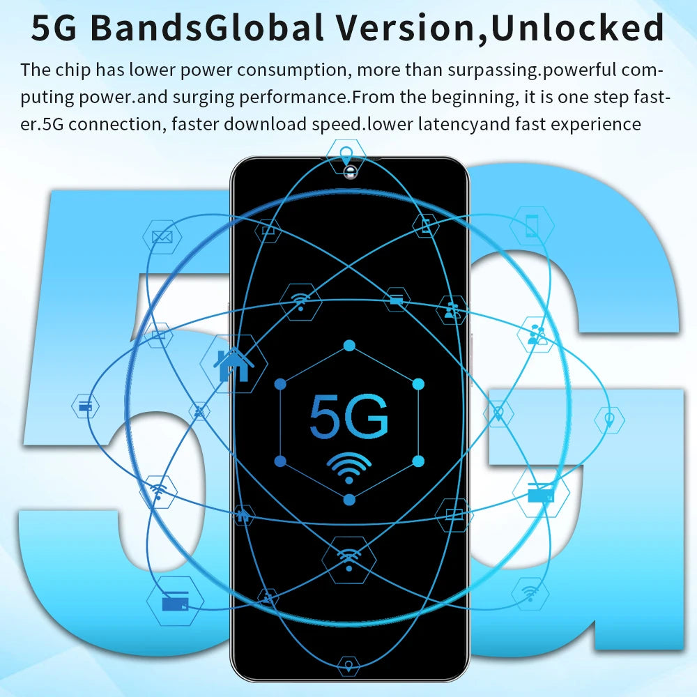New Arrival S30ultra 5g Phone 7.3 Inch 16gb + 1tb Android Smartphone Android 13 Mobile Phones Wholesale