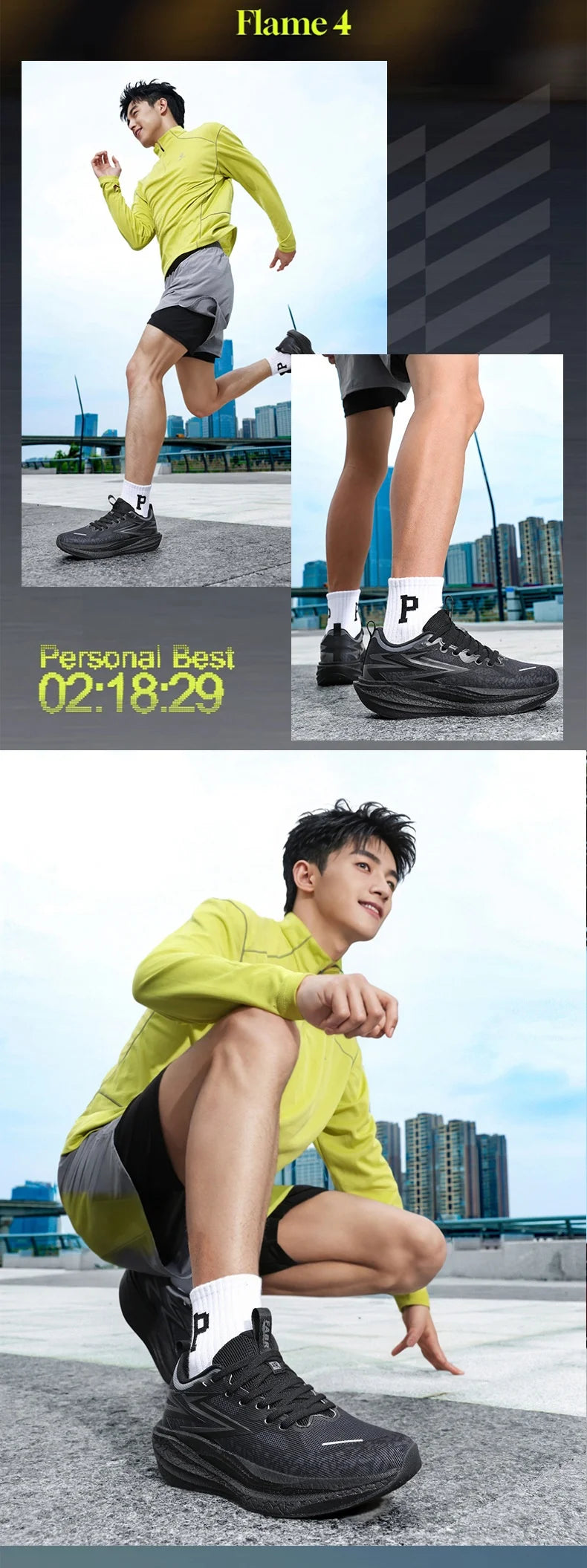 New Pointed Running Shoes Marathon Casual Sports Breathable Mesh Lightweight Lace-Up Closure Unisex Summer Cushioning TPR