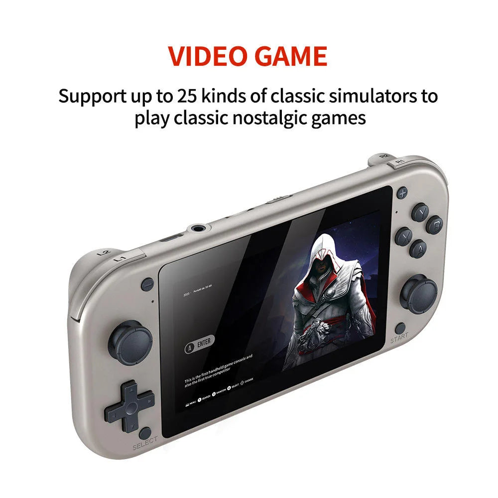 M17 4.3 Inch Horizontal HD Screen Open Source Arcade Hand Held Game Console 2025 Classic Portable M17 Retro Handheld Game Player