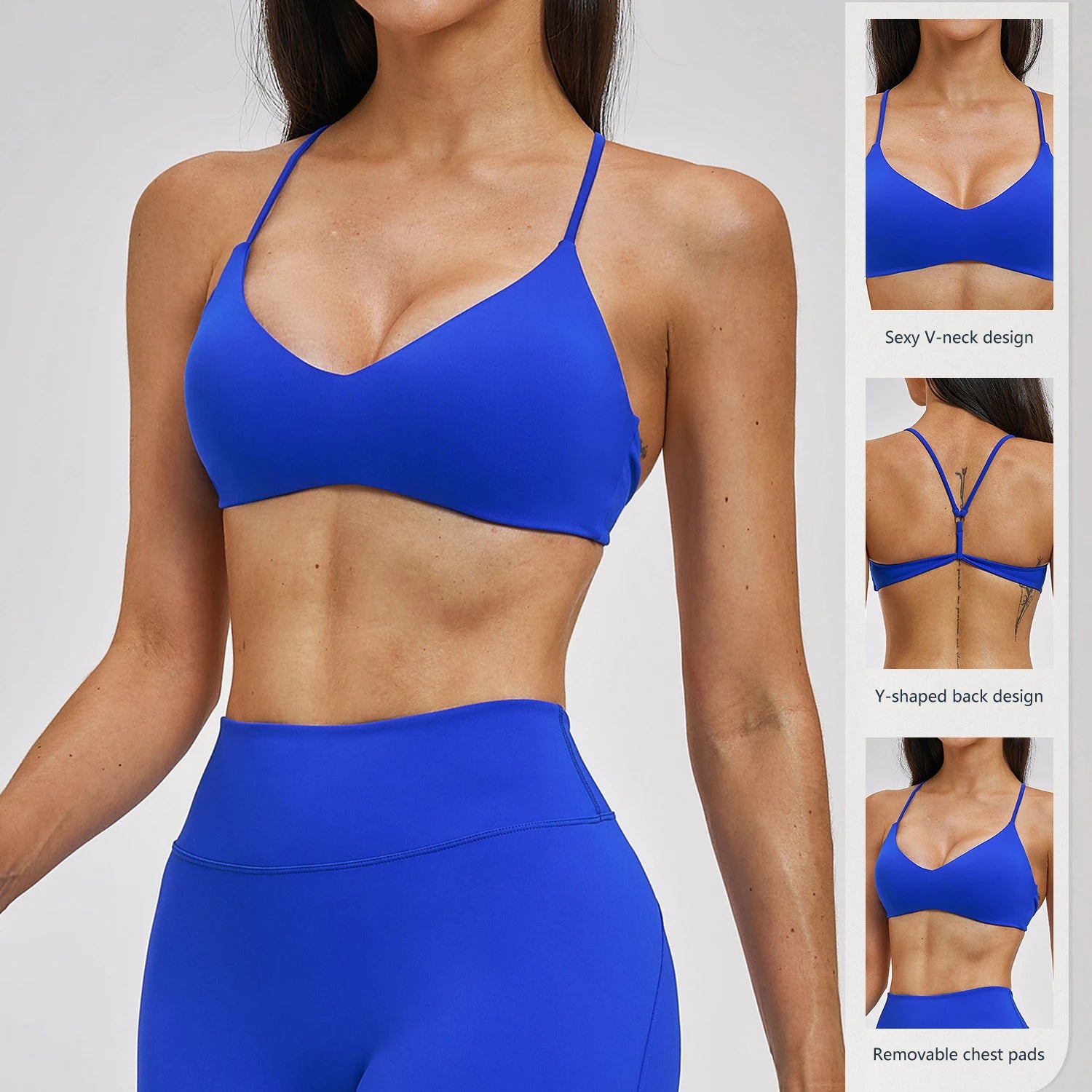 Wholesale High Support Sports Yoga Bra Underwear Sports Bra Yoga Tops Bra Running Active Wear Top Deportivo Fitness Mujer