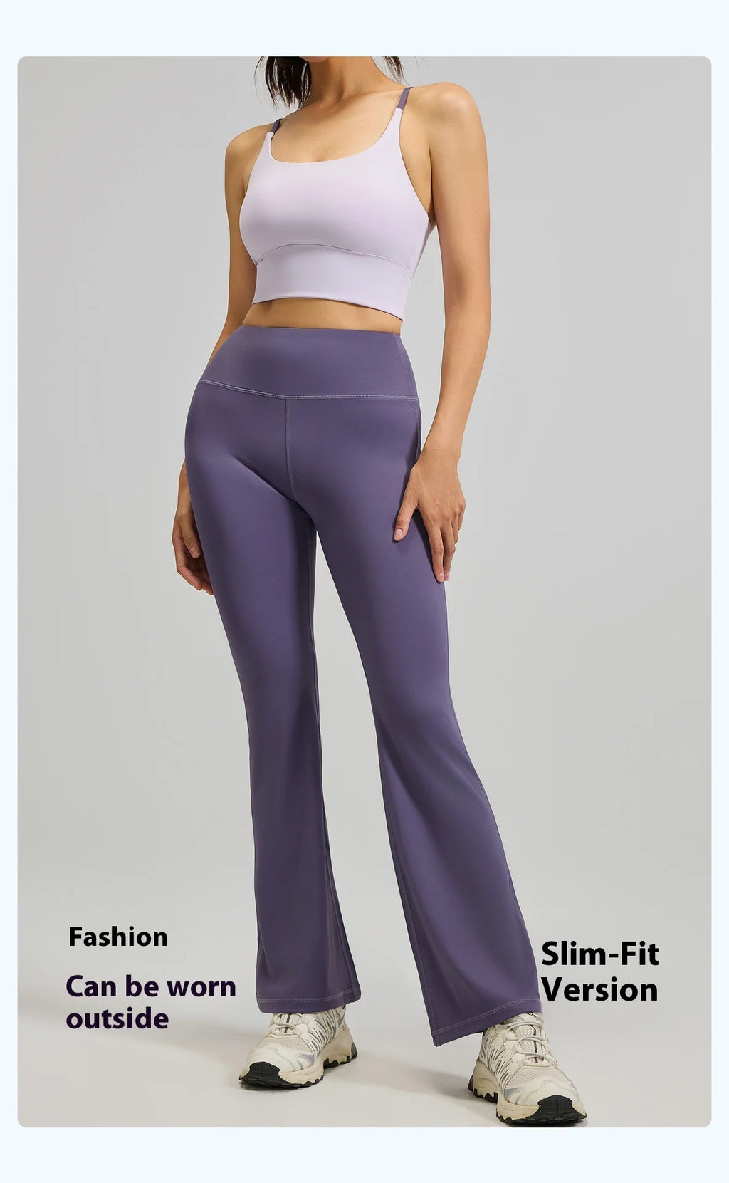 Women's High-Waist Hip-Lifting V-neck Sleeveless Two-Piece Fitness Suit Breathable Slimming Yoga Suit Four-Way Stretch Solid