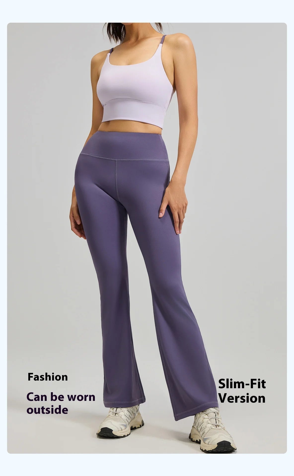 Women's High-Waist Hip-Lifting V-neck Sleeveless Two-Piece Fitness Suit Breathable Slimming Yoga Suit Four-Way Stretch Solid
