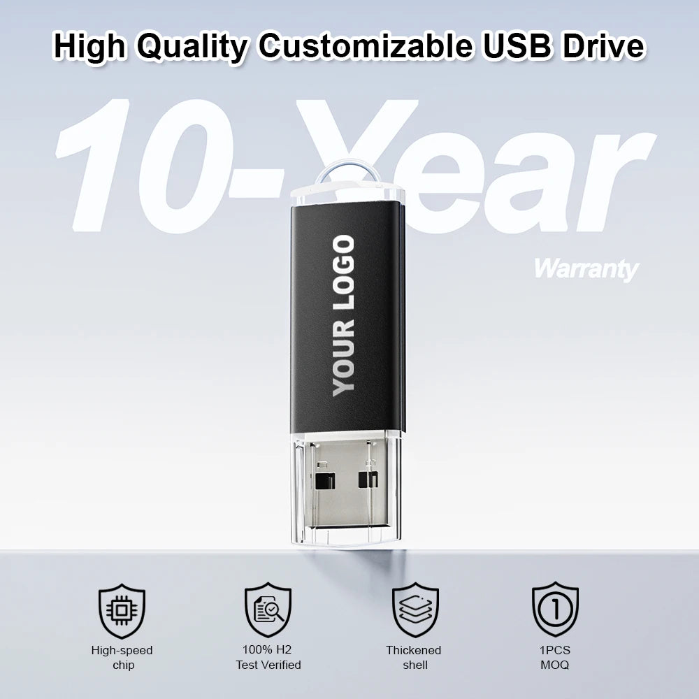 JASTER  Plastic USB 2.0 Memory Stick Thumb Jump Drives 16GB Pendrive U Disk 64gb Usb Key Flash Drive