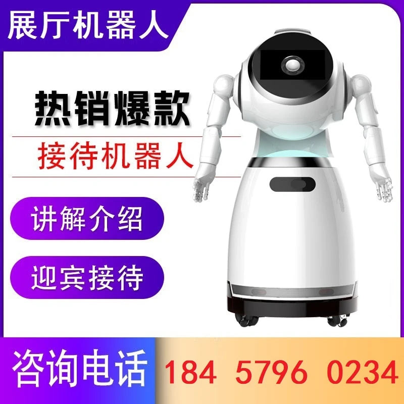 Factory Direct Sale Entertaining Energetic Entertaining Intelligent Robot Exhibition Hall Dancing Reception Robot