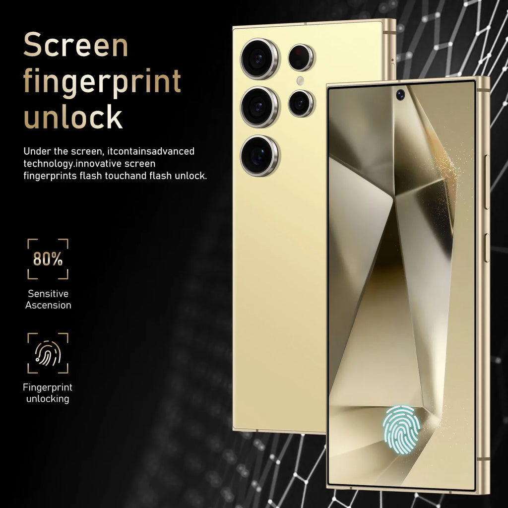 2024 NEW 5G Glxy S24 Ultra 16GB/1TB 108MP 7.3 Inch 8000mAh Smart Mobile Phones 5g Smartphone Cellphone 4G 5G