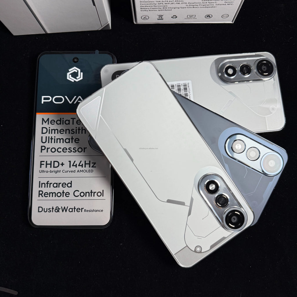 Hot Selling Popular 7.3inch Pova 7 16GB+1TB Smart Phone Mobile Phones 6800mAh Low Price