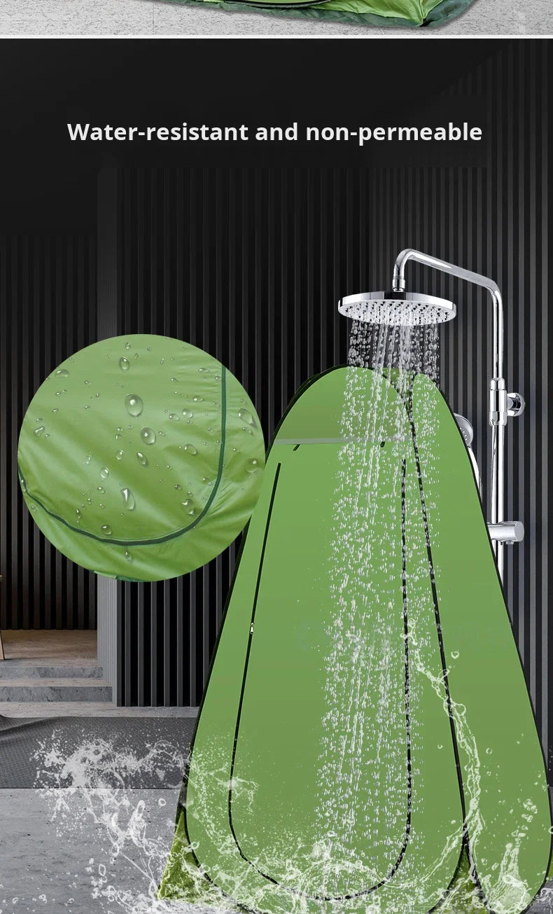 Outdoor Camouflage Four-season Automatic Shower Tent Thickened Warm Single Layer Mobile Toilet Portable Folding Changing Tent