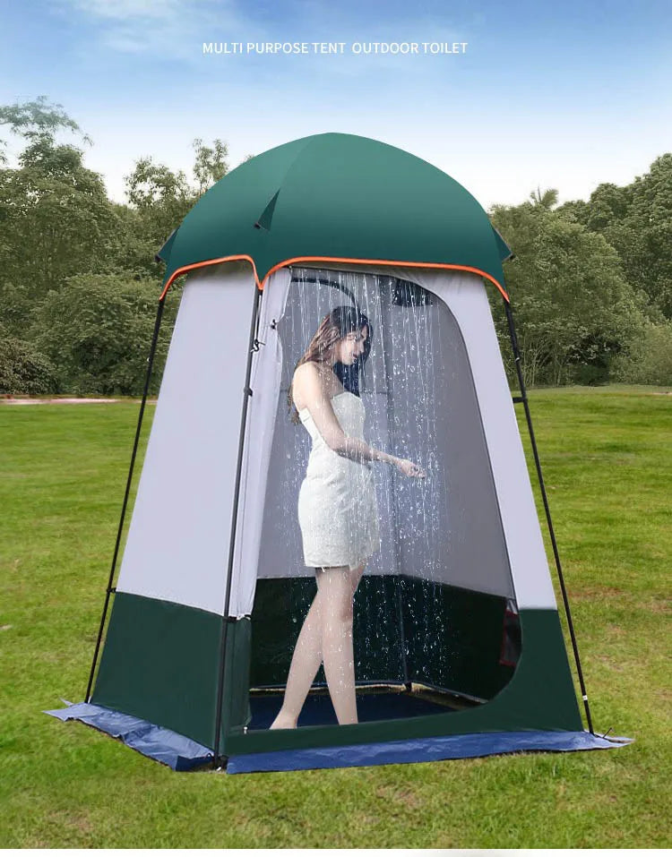 Portable Instant Outdoor Shower Tent for Camping Small Toilet Changing Tent