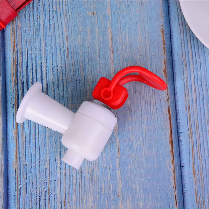 1 PC Push Type Plastic Water Dispenser Faucet Tap Replacement Home Essential Drinking Fountains Parts Bibcocks Accessories