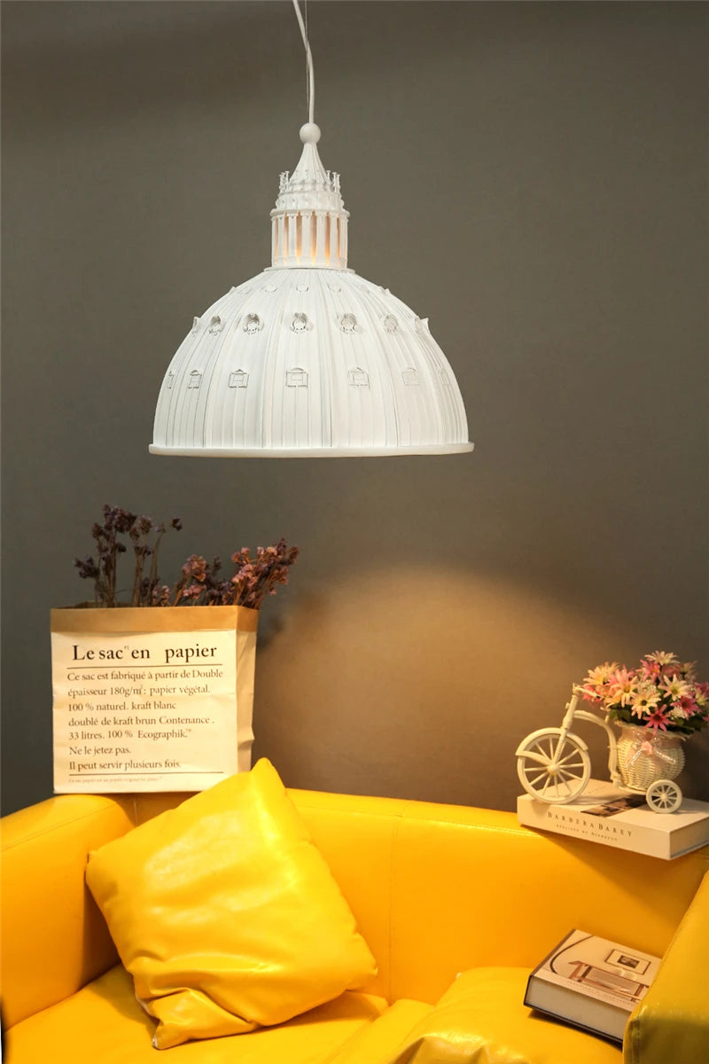 Postmodern pendant light St. Paul's church lamp modern mid century lighting for home decoration restaurant large pendant light